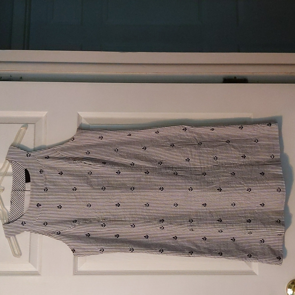 Cynthia Rowley Nautical Anchor Dress